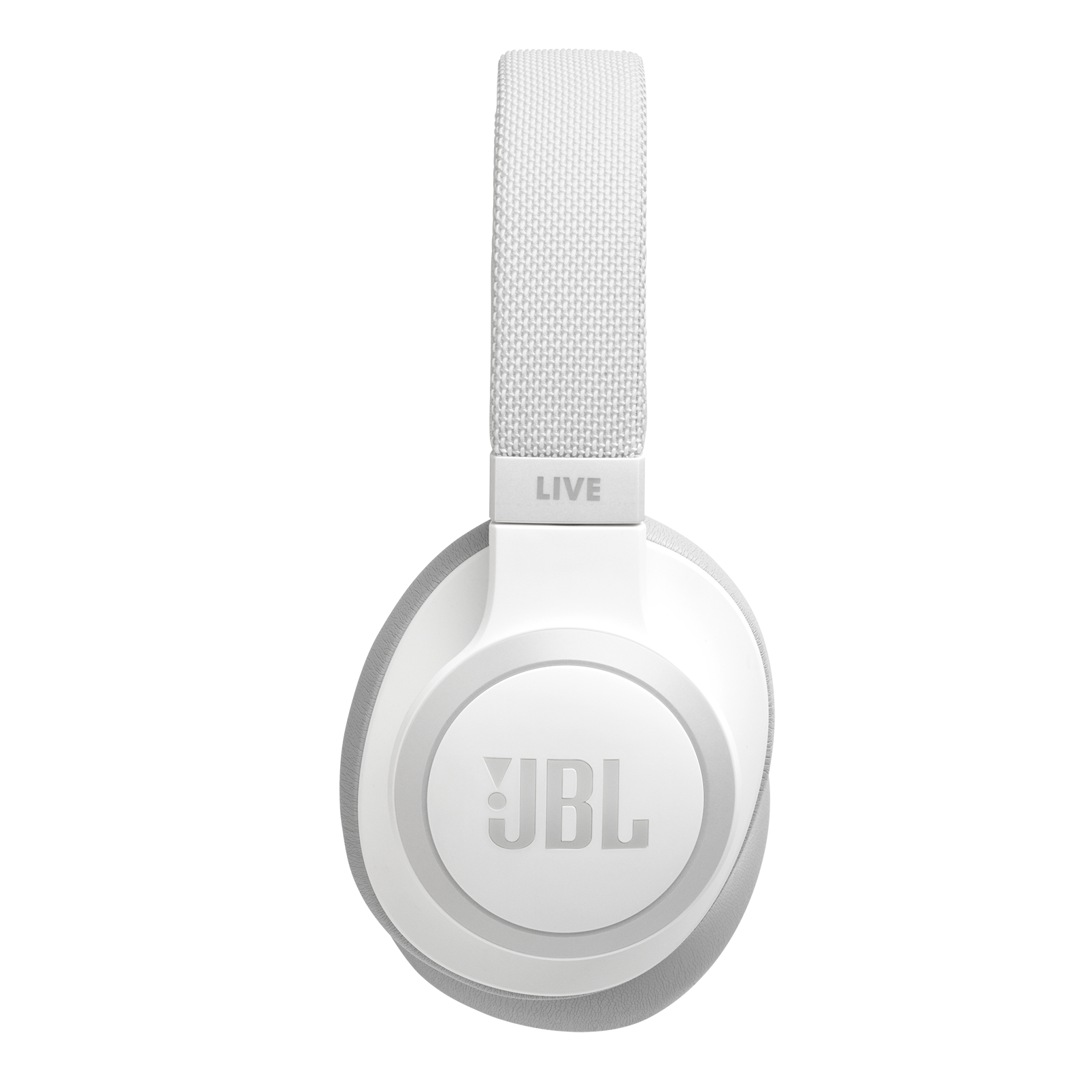JBL Live 650BTNC - White - Wireless Over-Ear Noise-Cancelling Headphones - Detailshot 9